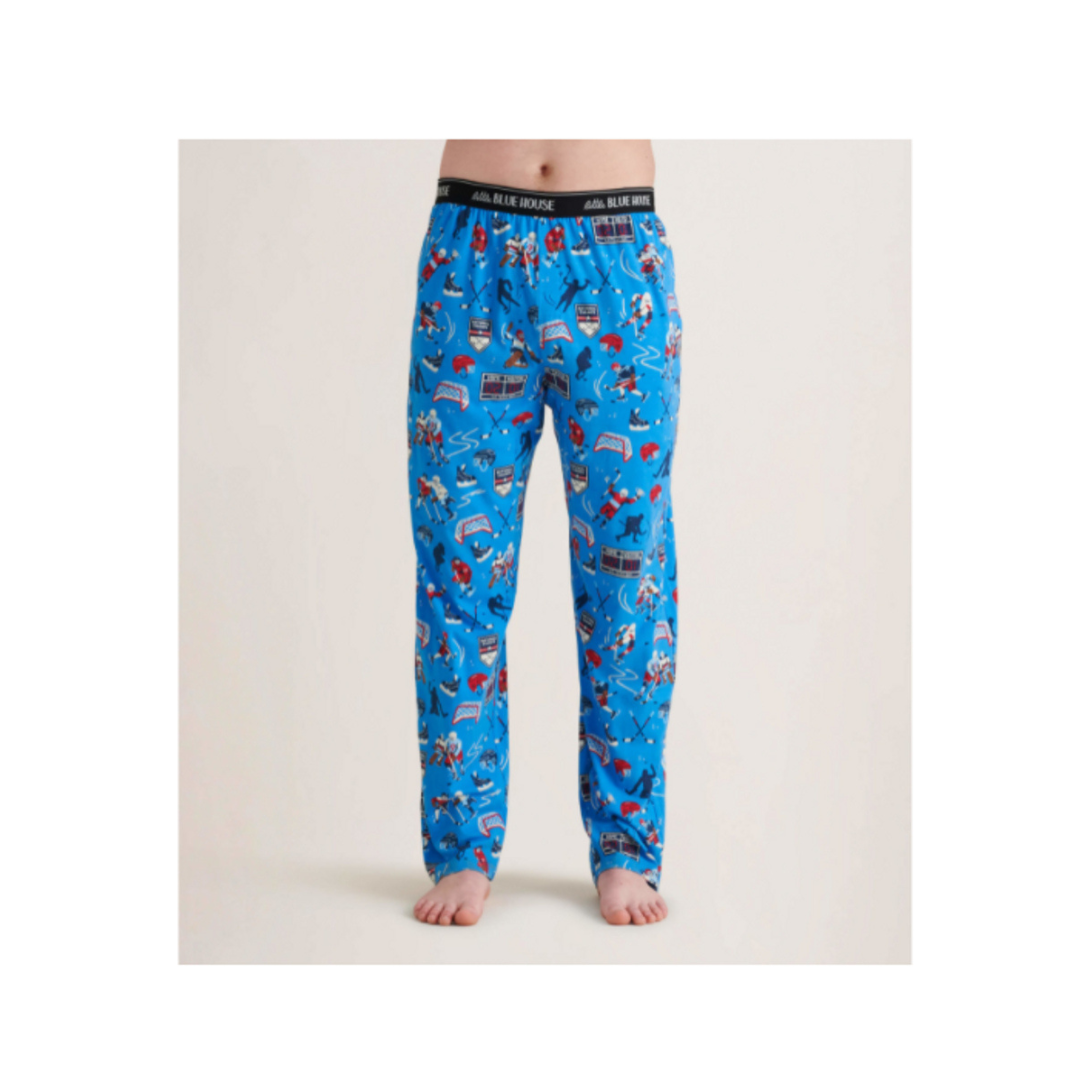 LITTLE BLUE HOUSE Jersey Pajama Sleep Pants Hockey Champs – The