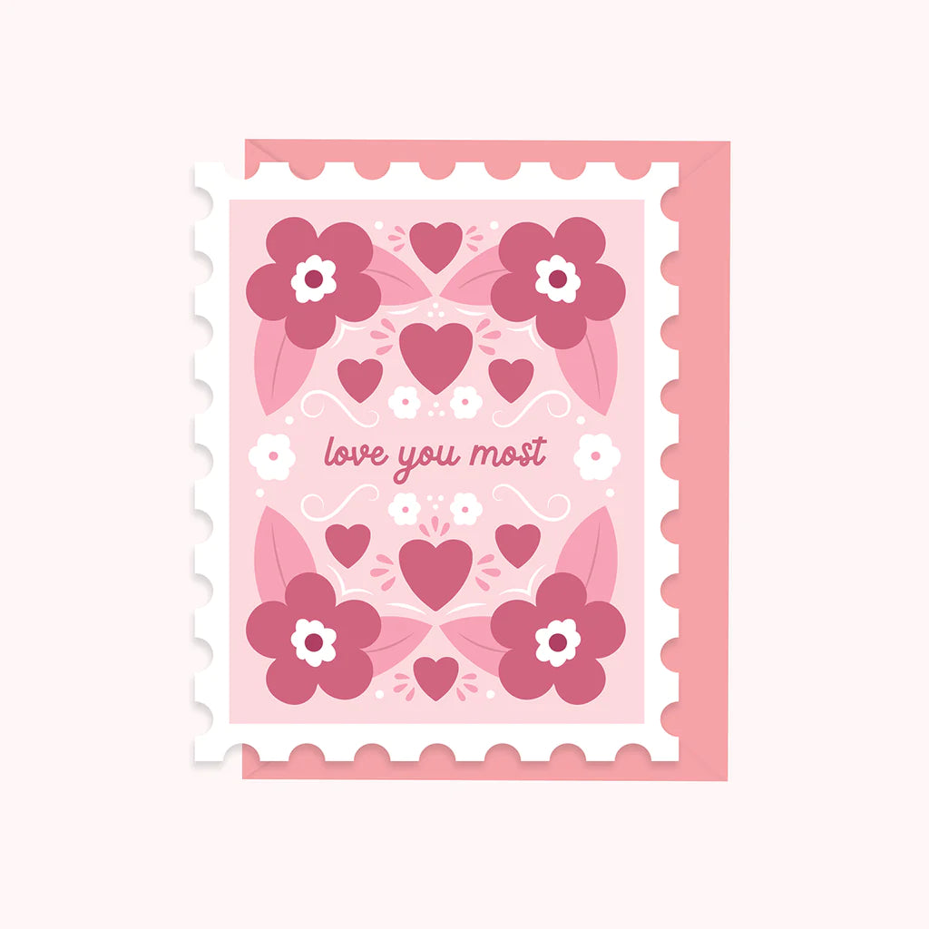 HALIFAX PAPER HEART Valentine's Greeting Card
