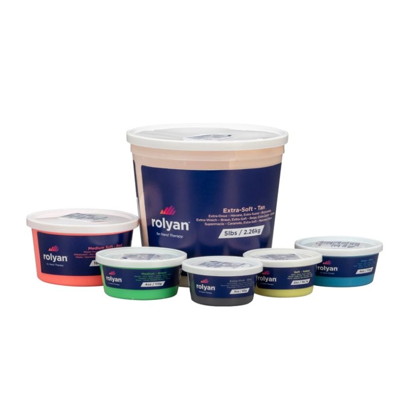 THERAPY PUTTY - Red - Mediun Soft - 2 oz