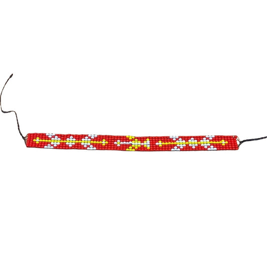 TRIBAL ROOTS 7 Strand Tie Up Bracelet