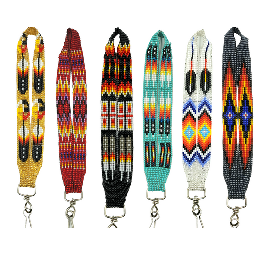 TRIBAL ROOTS - Beaded Wristlet