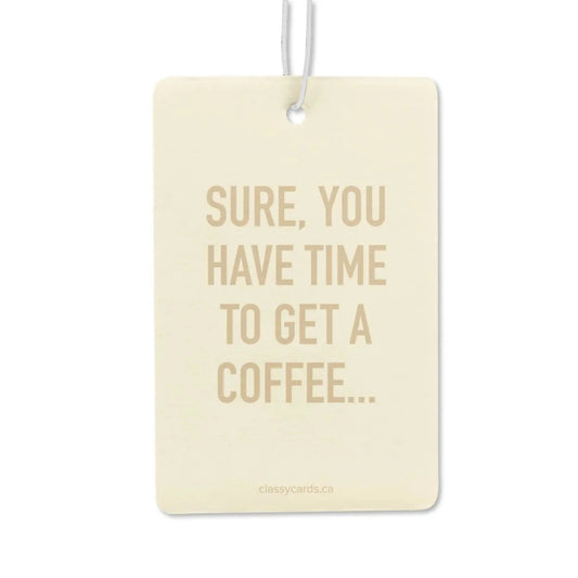 CLASSY CARDS Air Freshener - Coffee