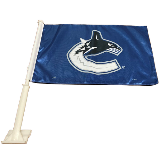 VANCOUVER CANUCKS 2-Sided Car Flag