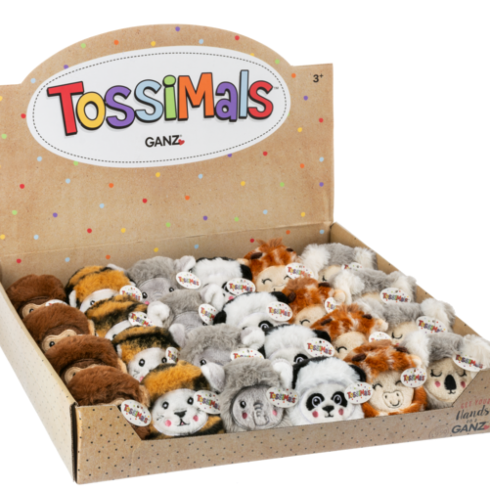 GANZ Wildlife Tossimals Plush -  3.5"