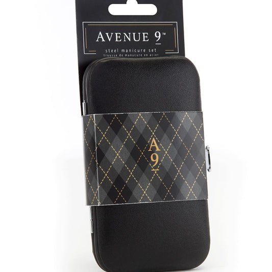 AVENUE 9 Stainless 6-Piece Manicure Set