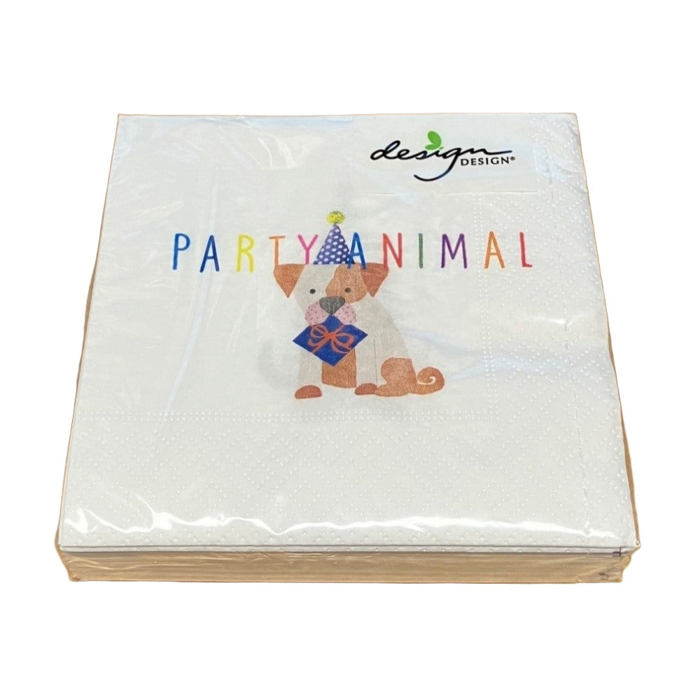 DESIGN Party Pups Napkins - 20-Pack