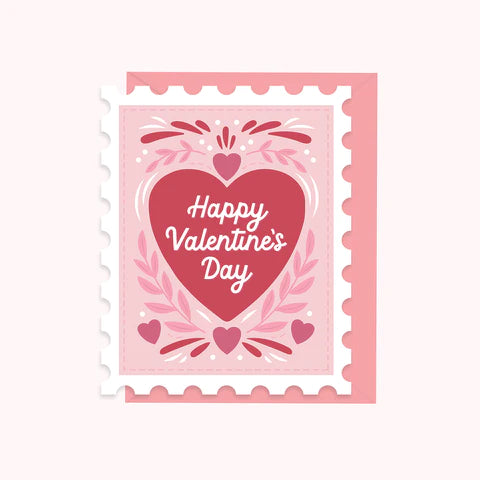 HALIFAX PAPER HEART Valentine's Greeting Card