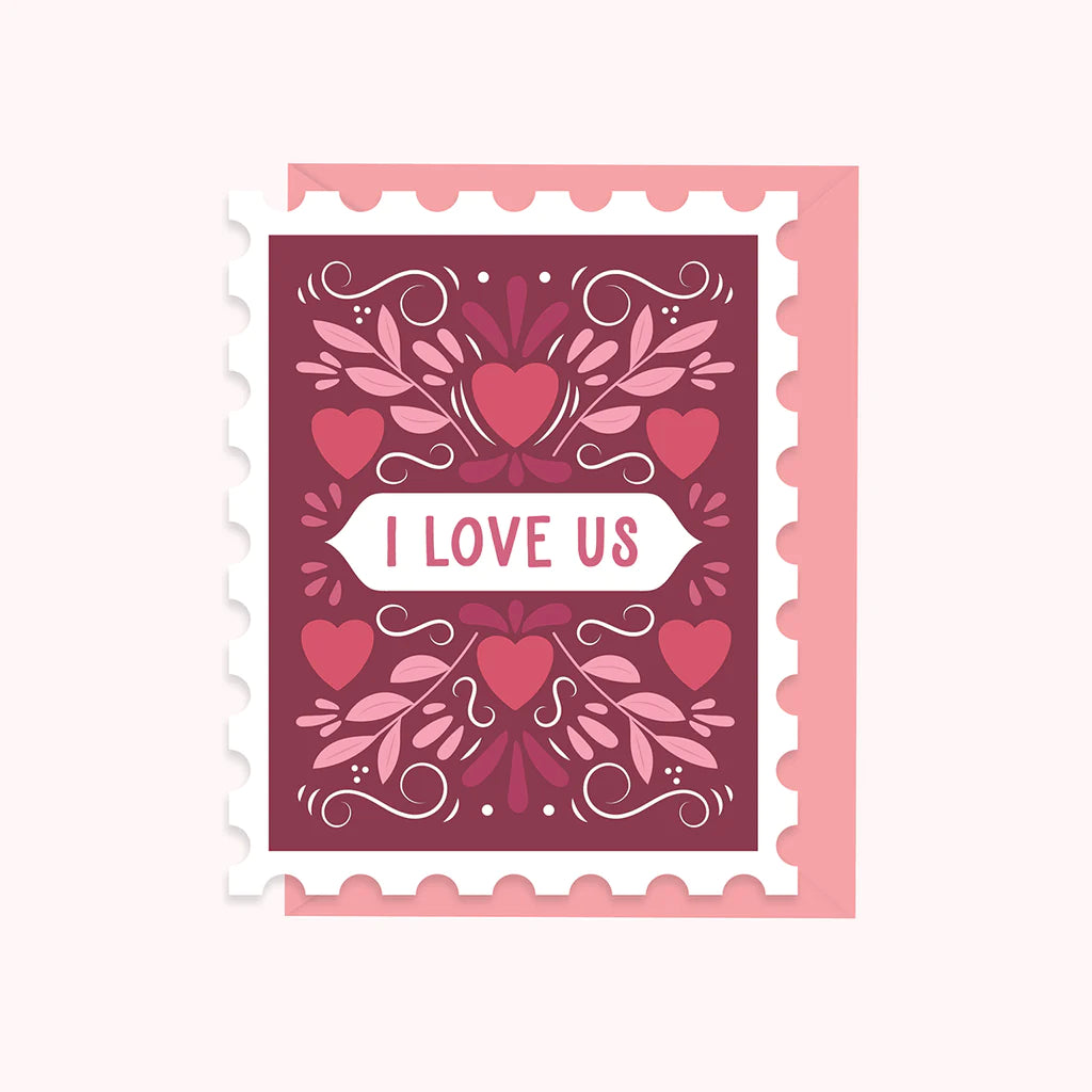 HALIFAX PAPER HEART Valentine's Greeting Card