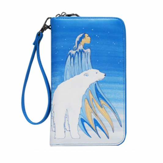 OSCARDO  Indigenous Design Travel Wallet - Mother Winter