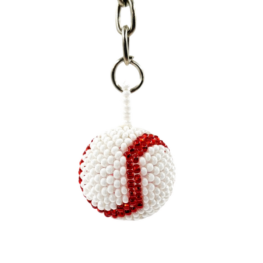 TRIBAL ROOTS Baseball Keychain