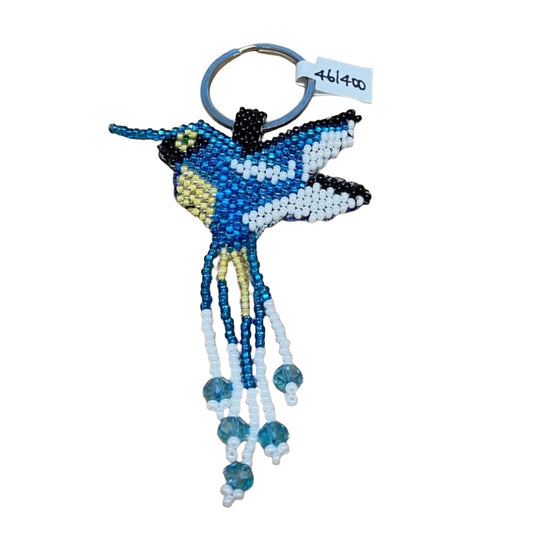 TRIBAL ROOTS Flat Hummingbird Keychain