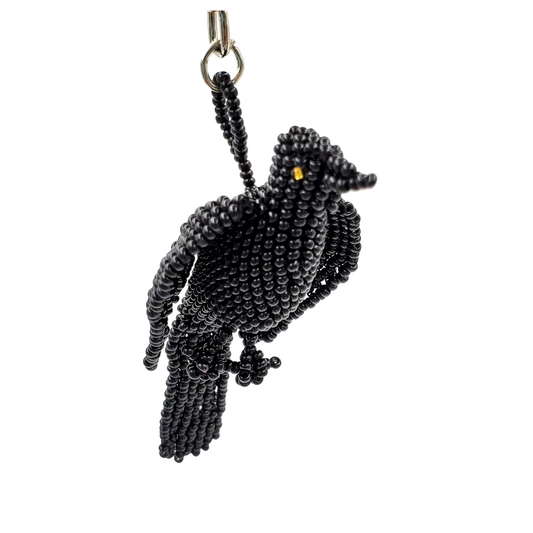 TRIBAL ROOTS Crow Keychain