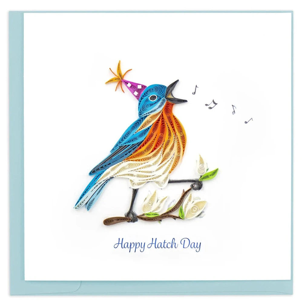 QUILLING CARD - Happy Hatch Day