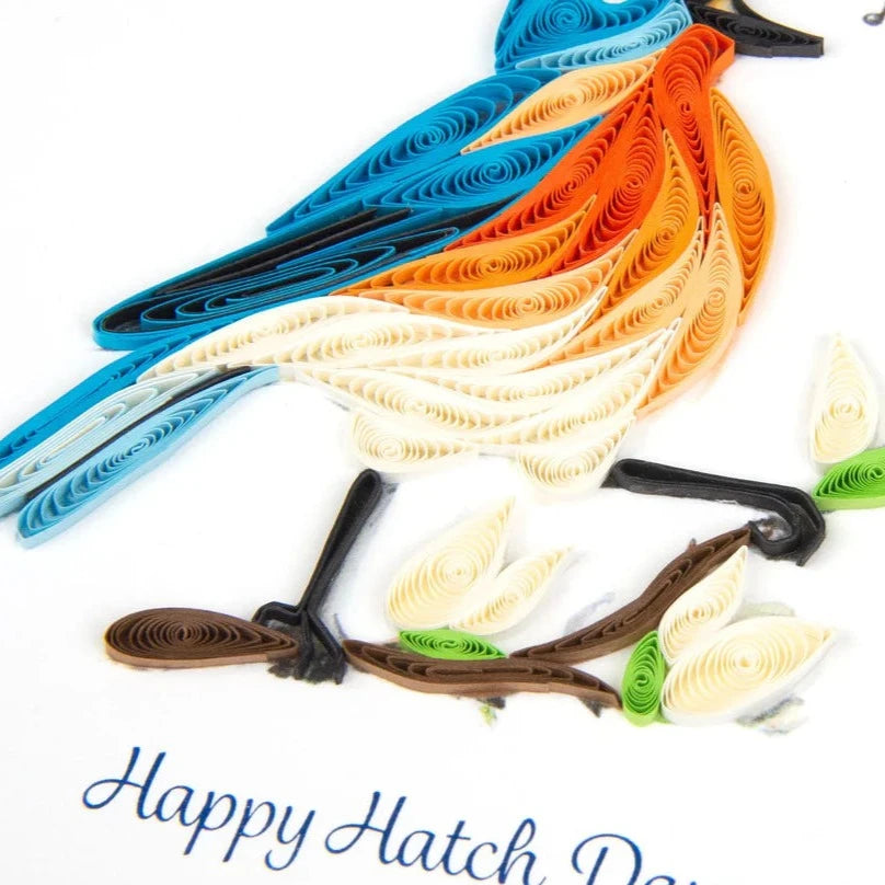 QUILLING CARD - Happy Hatch Day