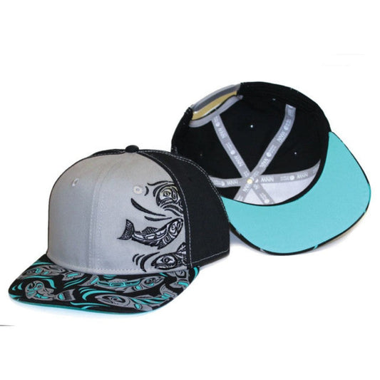 NATIVE NORTHWEST Snapback Ball Cap - Sacred Salmon