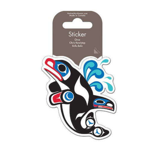 NATIVE NORTHWEST Sticker - Orca