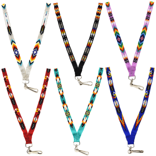 TRIBAL ROOTS Long Loom Lanyard