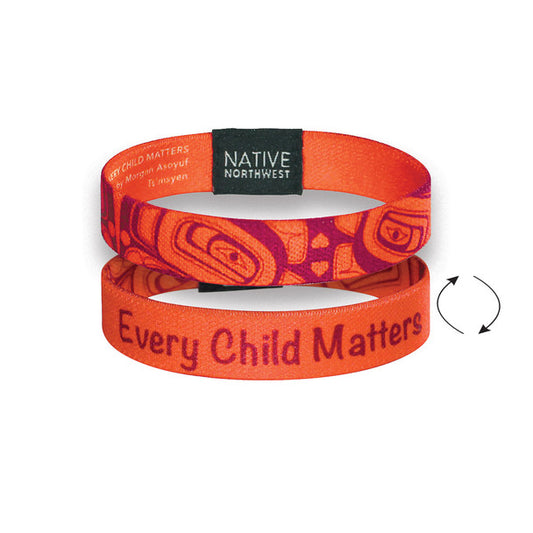 NATIVE .5" Wristband | Every Child Matters