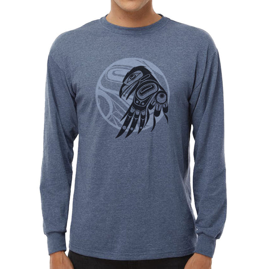 NATIVE NORTHWEST Long Sleeve T-Shirt - Raven Moon