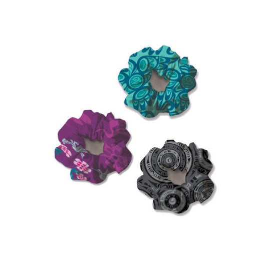 NATIVE NORTHWEST Hair Scrunchies - 3pack