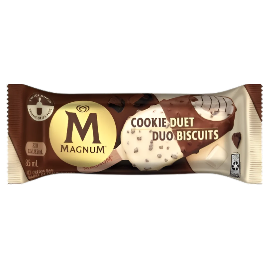 MAGNUM Cookie Duet Ice Cream Bar - 85ml