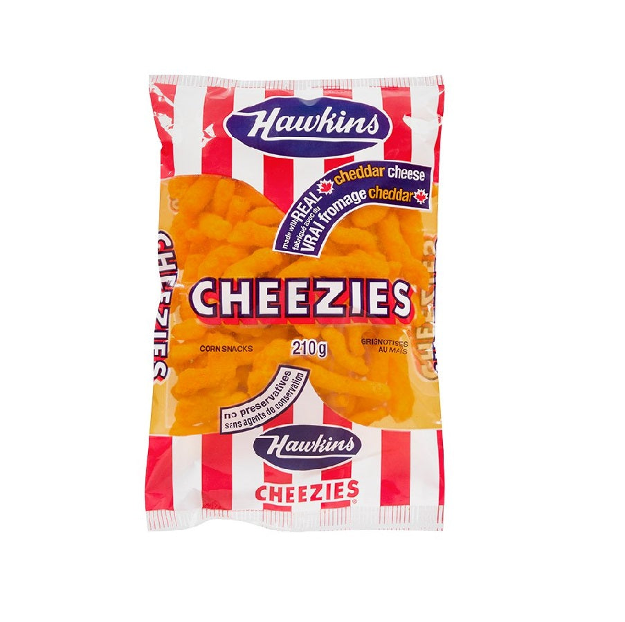 Hawkins - Cheezies - 210g