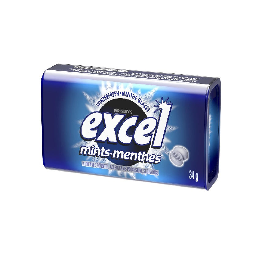 EXCEL Mints Tin Winterfresh - 34g