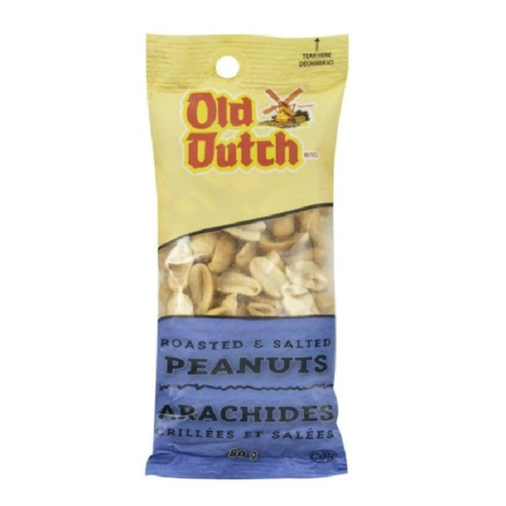 OLD DUTCH Roasted & Salted Peanuts - 65g