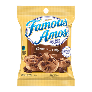 Famous Amos - Chocolate Chip Cookies - 56g